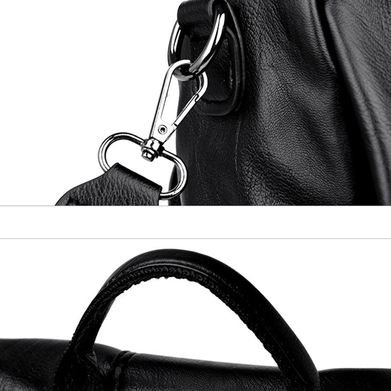 📢📢50 % DE RÉDUCTION !! ⏰ Sac à Dos Femme Grande Capacité – PU, Texture Gaufrée, Élégant 👜