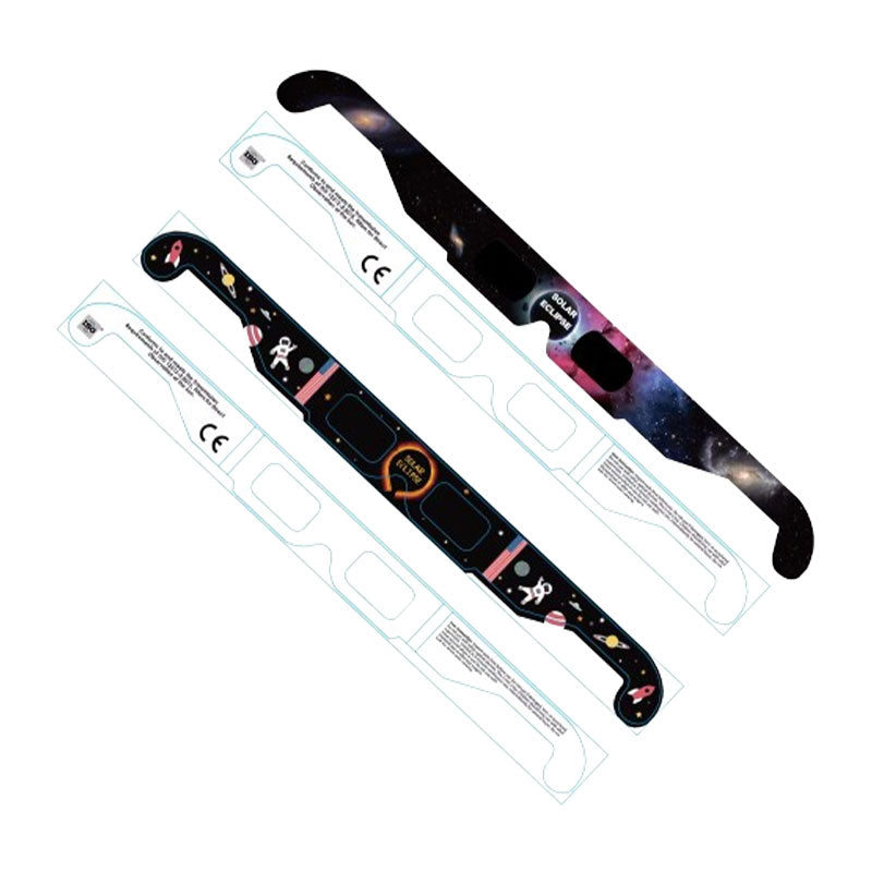 🕶️ 50% DE RÉDUCTION! ☀️ Lunettes Éclipse Solaire ISO 12312-2 – Blocage UV/IR 99,99 % – Observation sûre de l'éclipse en toute confiance 🌑