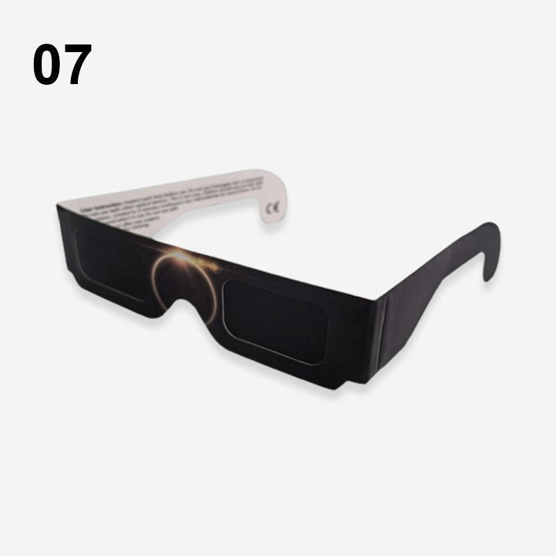 🕶️ 50% DE RÉDUCTION! ☀️ Lunettes Éclipse Solaire ISO 12312-2 – Blocage UV/IR 99,99 % – Observation sûre de l'éclipse en toute confiance 🌑