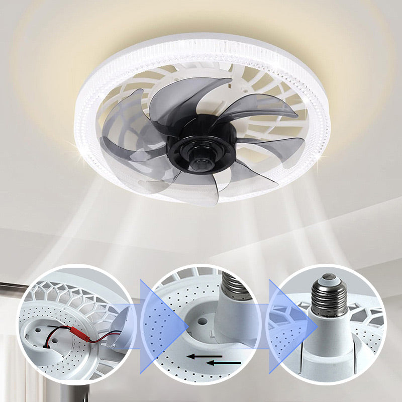 🎁Éclairage de ventilateur réglable 2-en-1 avec télécommande pour la chambre à coucher