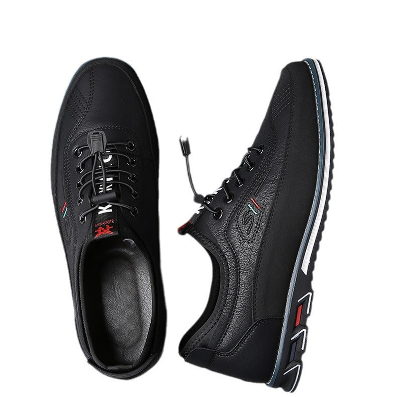 👞Richelieu en Cuir Ciré✨Brillance Miroir🛠️Construction Haut de Gamme