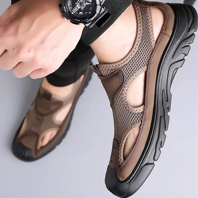 📢📢50 % DE RÉDUCTION !! ⏰Sandales légères avec semelle souple et maille creuse