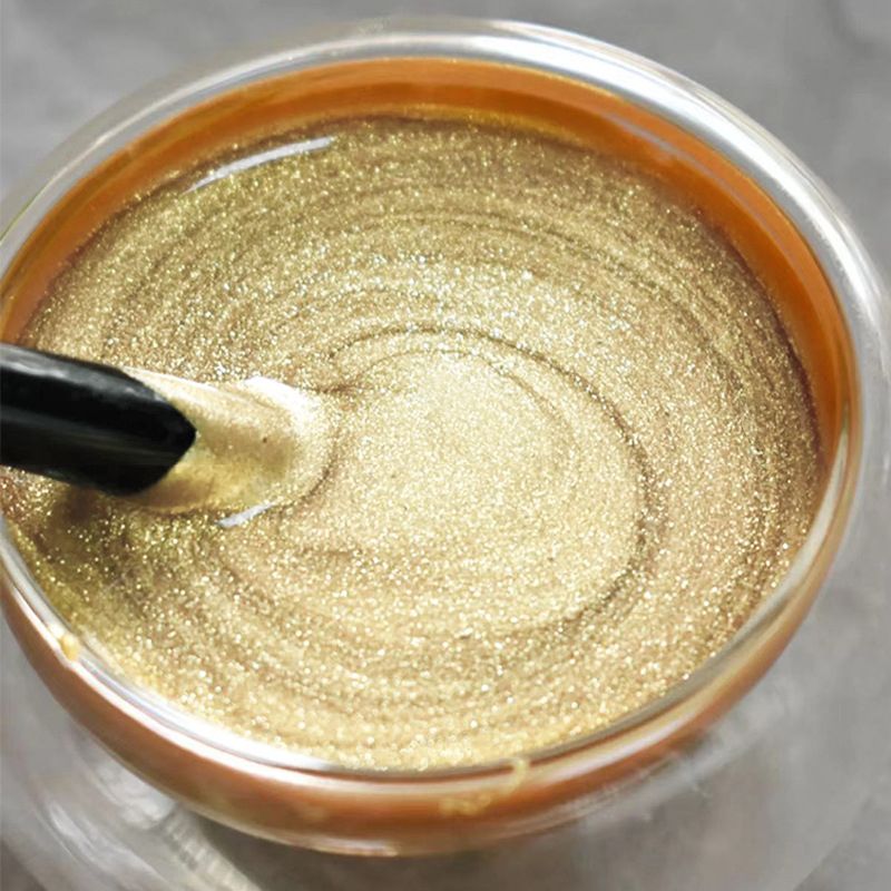 📢📢50 % de réduction !!!⏰Peinture dorée à base d'eau résistante aux intempéries💛