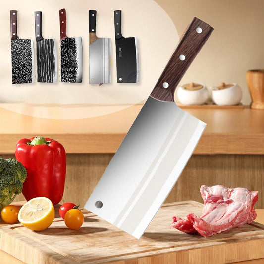 🔪Couteau de cuisine forgé en acier inoxydable haute résistance