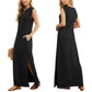 👗50% DE RÉDUCTION ! ✨ Robe longue ample avec fente – Sans plis, Tissu fluide & Silhouette élégante 💃