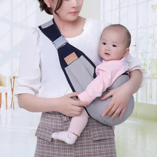 👶 Porte-Bébé Léger — Coton & Maille 3D Respirante, 4 Modes de Portage, Soutien Nuque, 0-36 Mois, 20kg, 3 Couleurs ✨