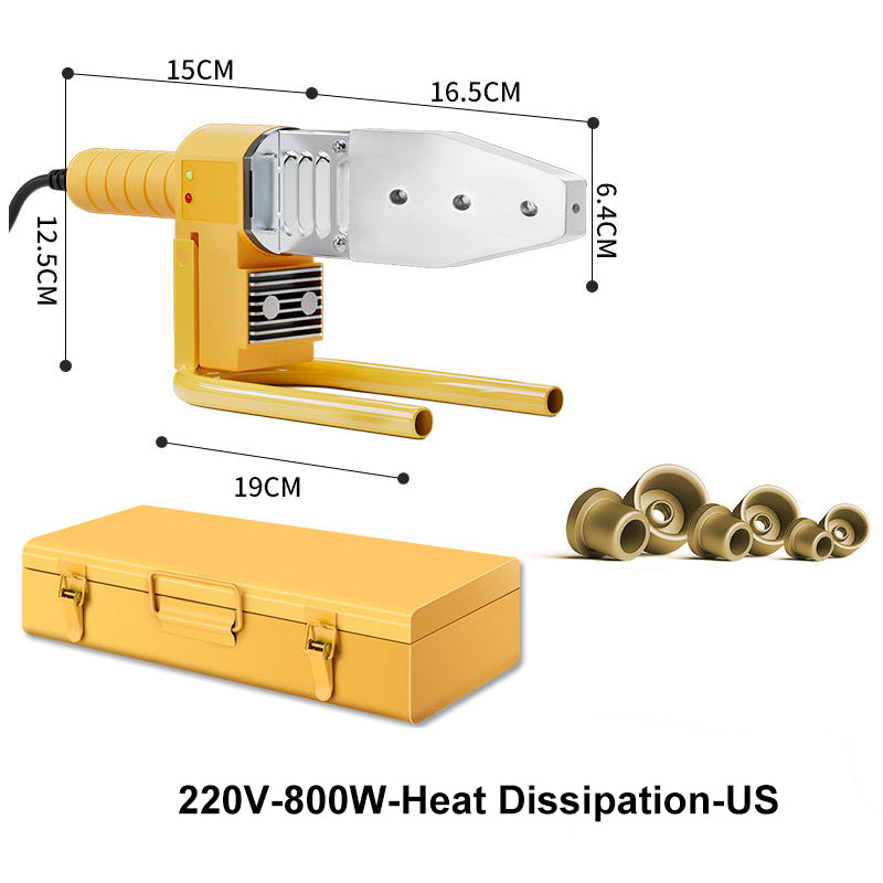 🔧🔥 50% RABATT! Multifunktionales Schweißgerät für Kunststoffrohre – Für PP‑R, PE, PB & mehr – Präzise, leistungsstark & ideal für Heizung, Sanitär & DIY ✨