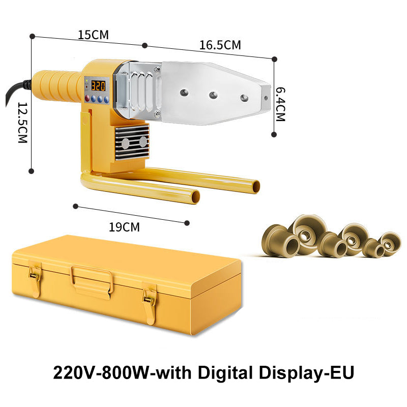 🔧🔥 50% RABATT! Multifunktionales Schweißgerät für Kunststoffrohre – Für PP‑R, PE, PB & mehr – Präzise, leistungsstark & ideal für Heizung, Sanitär & DIY ✨