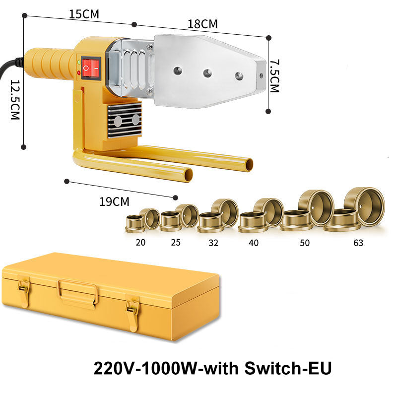 🔧🔥 50% RABATT! Multifunktionales Schweißgerät für Kunststoffrohre – Für PP‑R, PE, PB & mehr – Präzise, leistungsstark & ideal für Heizung, Sanitär & DIY ✨
