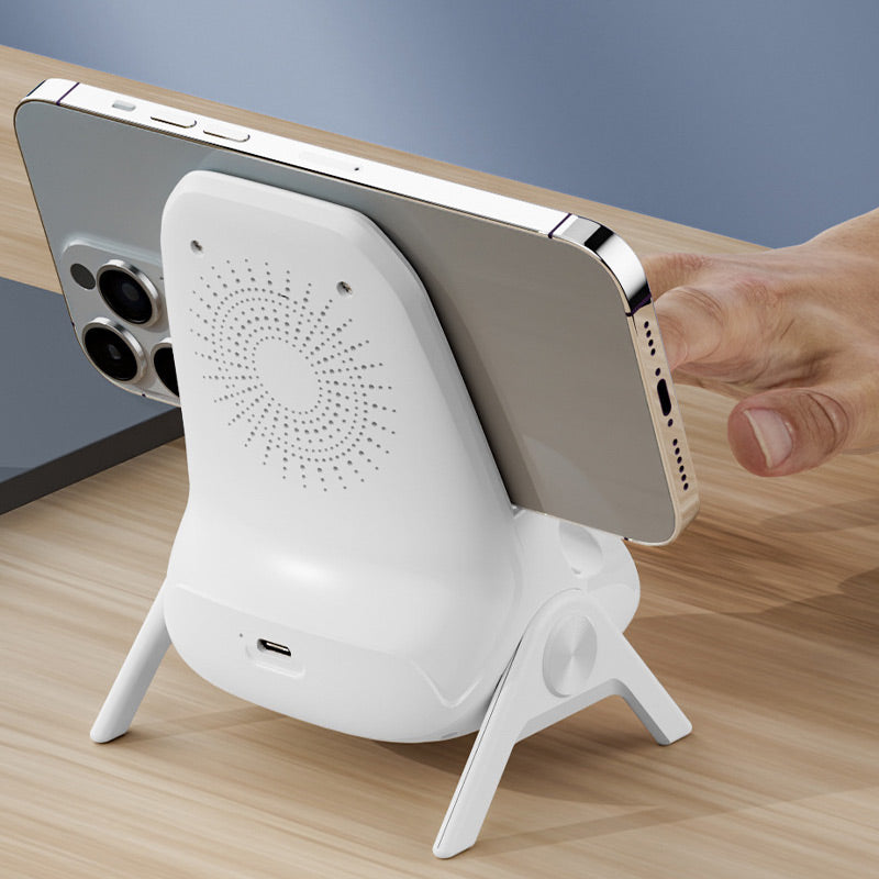 💥Vente limitée avec 50% de réduction📱Support de téléphone multifonctionnel avec chargeur sans fil rapide