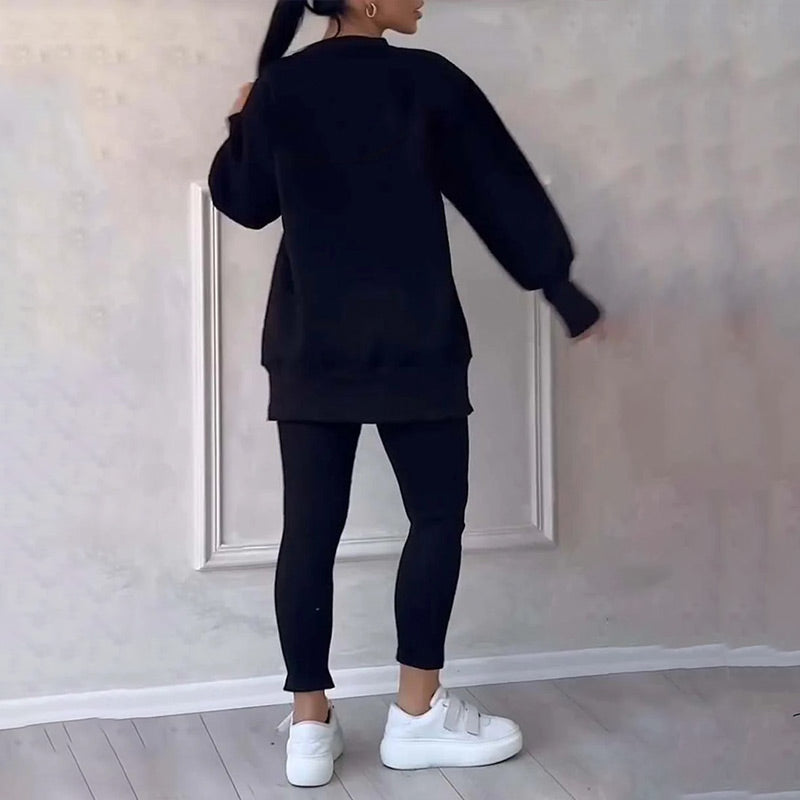 ✨Ensemble sweat-shirt et leggings décontractés pour femmes 2025(🔥50% de réduction)