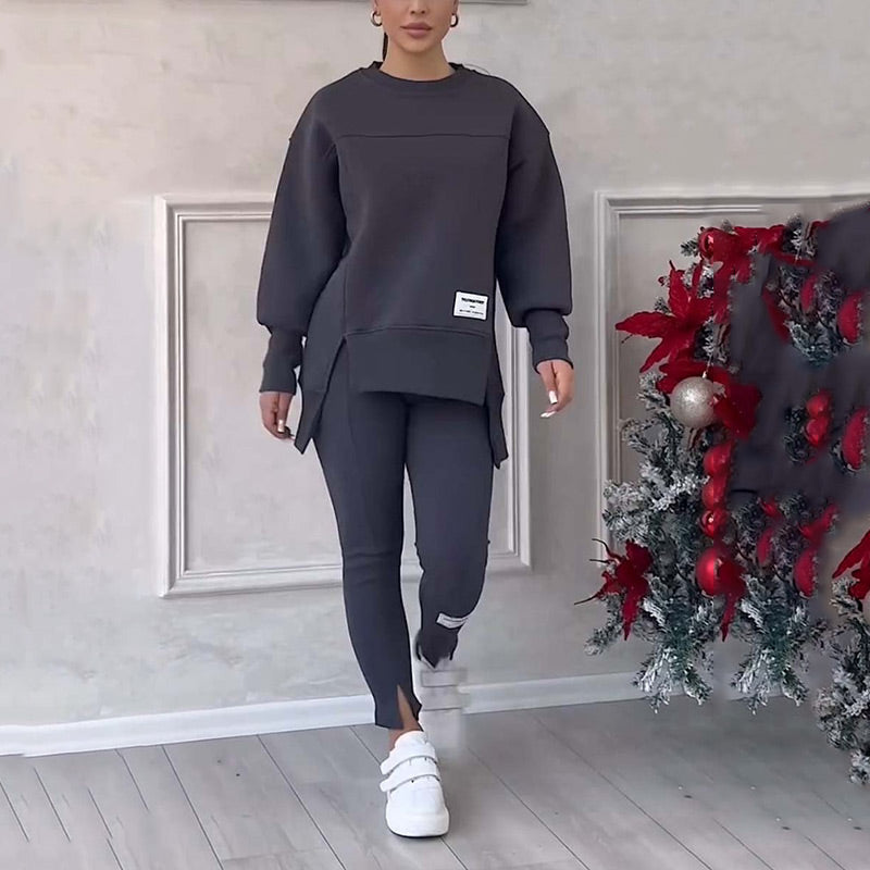 ✨Ensemble sweat-shirt et leggings décontractés pour femmes 2025(🔥50% de réduction)