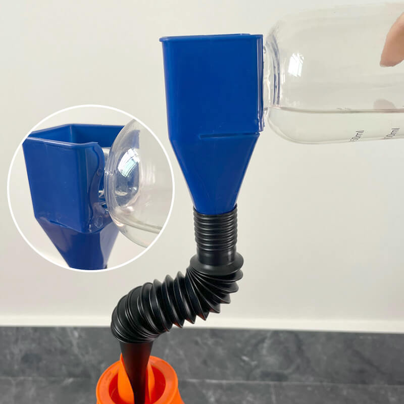 🎁ACHETEZ 1 RECEVEZ 1 GRATUIT✨Entonnoir de Drainage Flexible🚰Filtre Intégré, Réutilisable, Polyvalent pour Liquides⚡