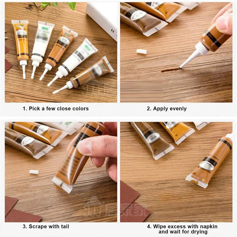 🏠Peinture de réparation pour rayures sur meubles en bois