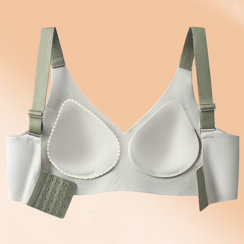 Soutien-gorge push-up sans fil et sans couture, anti-relâchement