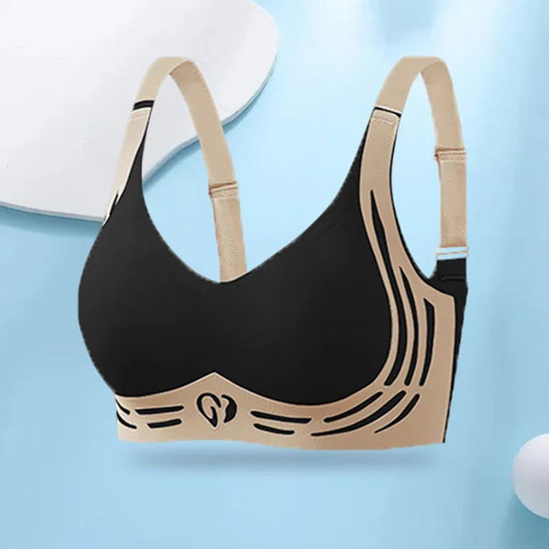 Soutien-gorge push-up sans fil et sans couture, anti-relâchement