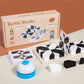 🌸Jeu de puzzle éducatif créatif pour enfants en noir et blanc