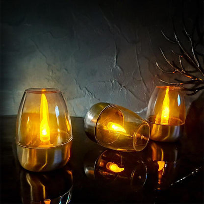 ✨Solar Power Bougies chauffe-plat d'extérieur sans flamme scintillantes