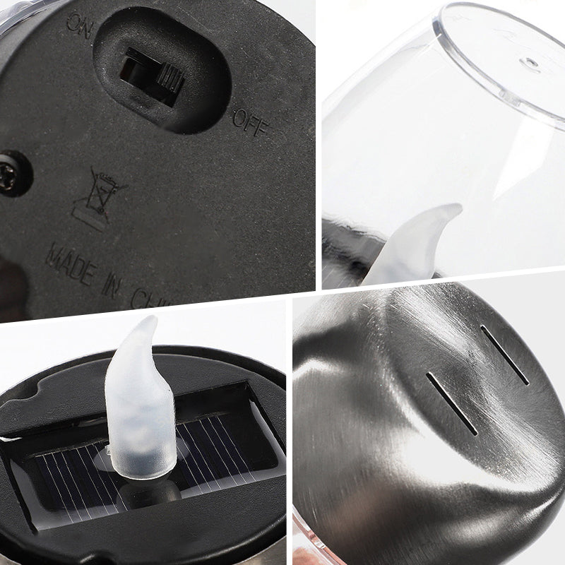 ✨Solar Power Bougies chauffe-plat d'extérieur sans flamme scintillantes