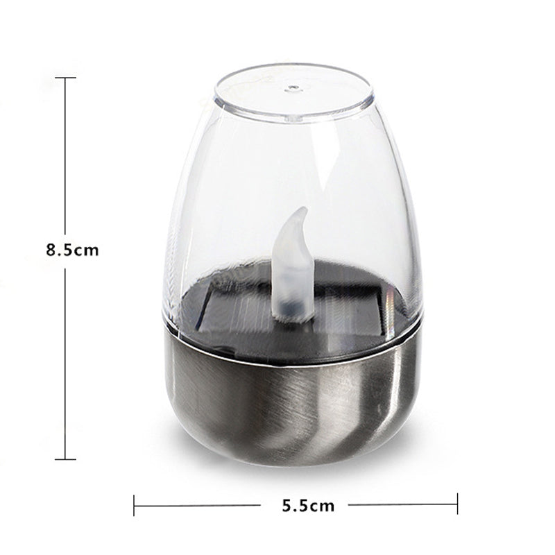 ✨Solar Power Bougies chauffe-plat d'extérieur sans flamme scintillantes