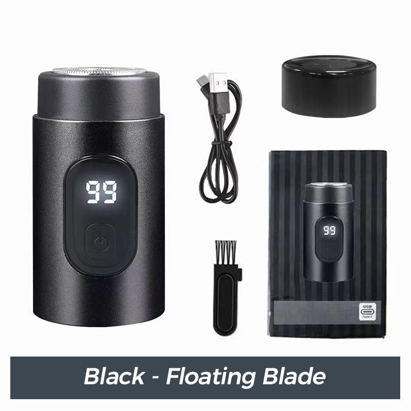 Mini rasoir portable rechargeable avec affichage numérique