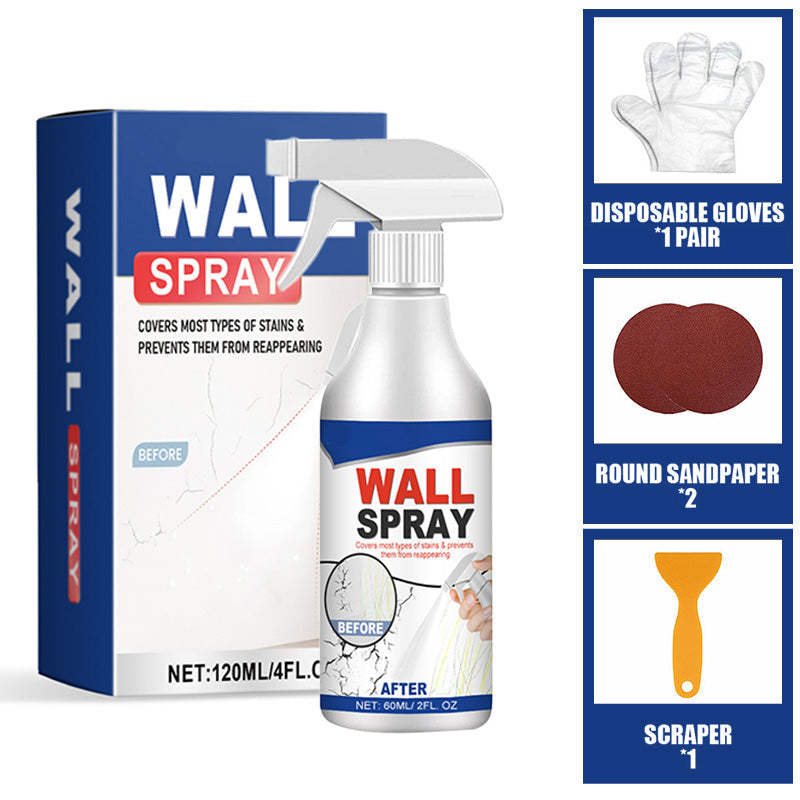 🔥2026 Vente à chaud🔥Magic Wall Repair Spray Set - Repousse la poussière et la saleté