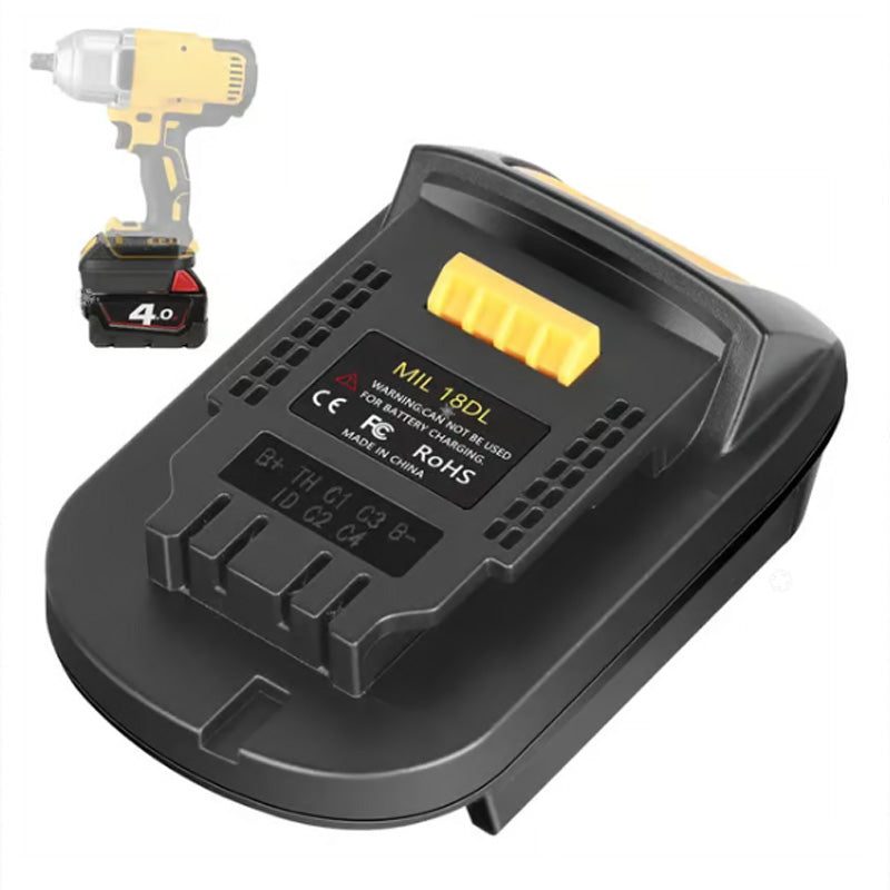 💎 50% DE RÉDUCTION ! 💎 Adaptateur de Batterie au Lithium pour Outils 18V – Universel, Compact & Prêt à l’Emploi 🔋⚡