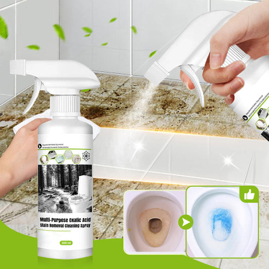 📢Achetez 3 et obtenez 2 gratuitement💥Spray de Nettoyage Multi-usages à l'Acide Oxalique pour Éliminer les Taches