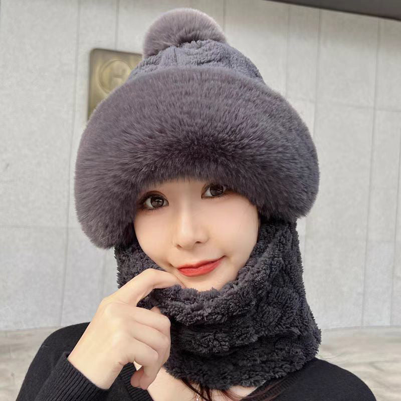 🐏2024 Nouveau bonnet d'hiver en laine chaude et épaisse, pour un hiver à la mode et chaud