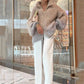 ❄️Rabais saisonnier 50%❄️Knitted Sweater Jacket With Monochromatic Sequins