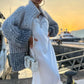 ❄️Rabais saisonnier 50%❄️Knitted Sweater Jacket With Monochromatic Sequins
