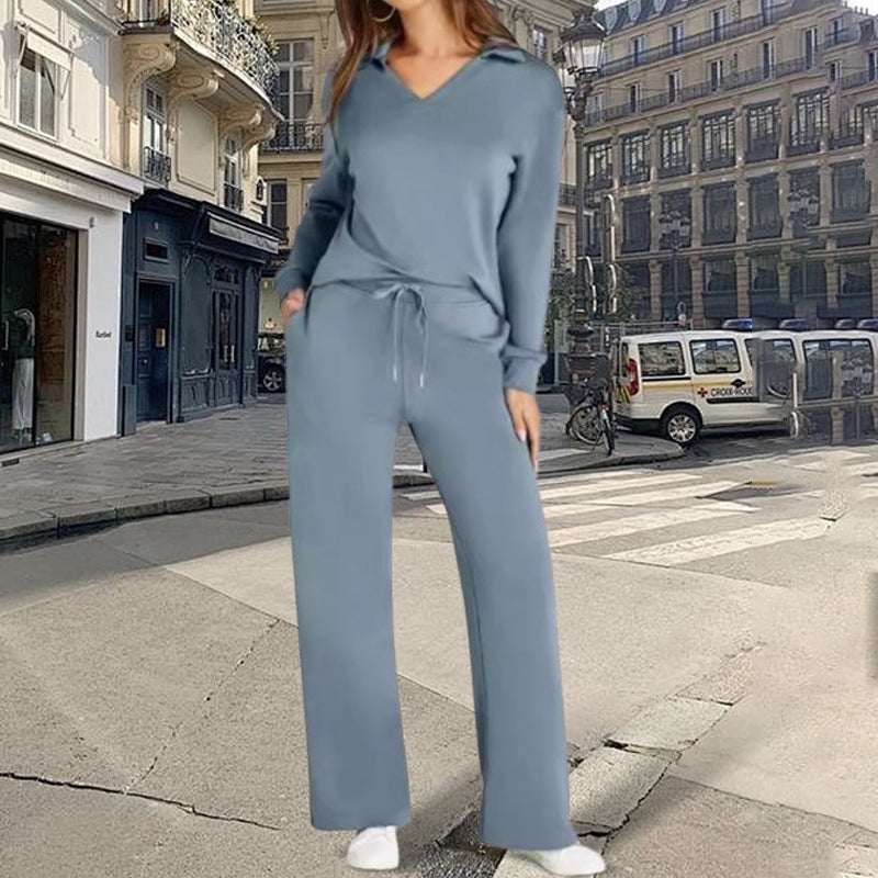 👚🏃‍♀️Ensemble sportif décontracté deux pièces pour femme - doux, confortable et élégant, parfait pour le yoga ou pour un usage quotidien🌸📦