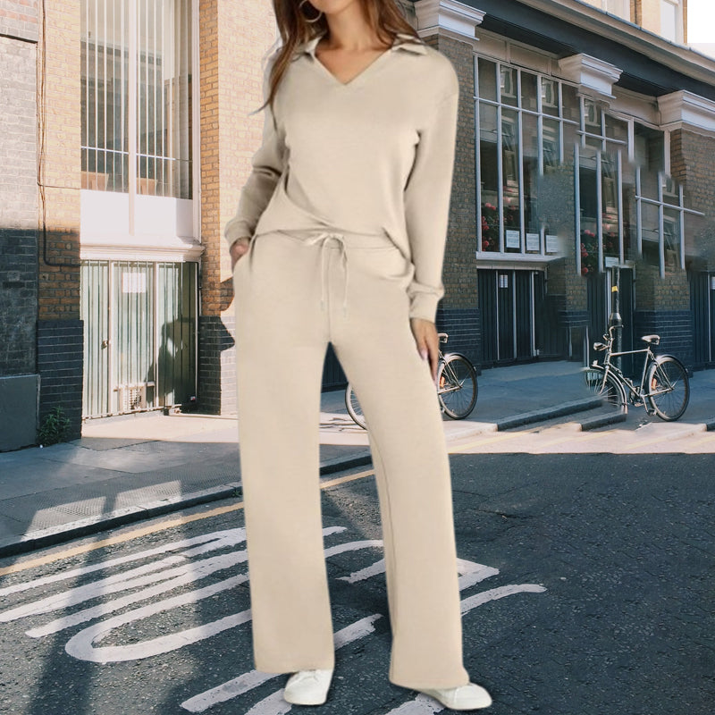 👚🏃‍♀️Ensemble sportif décontracté deux pièces pour femme - doux, confortable et élégant, parfait pour le yoga ou pour un usage quotidien🌸📦