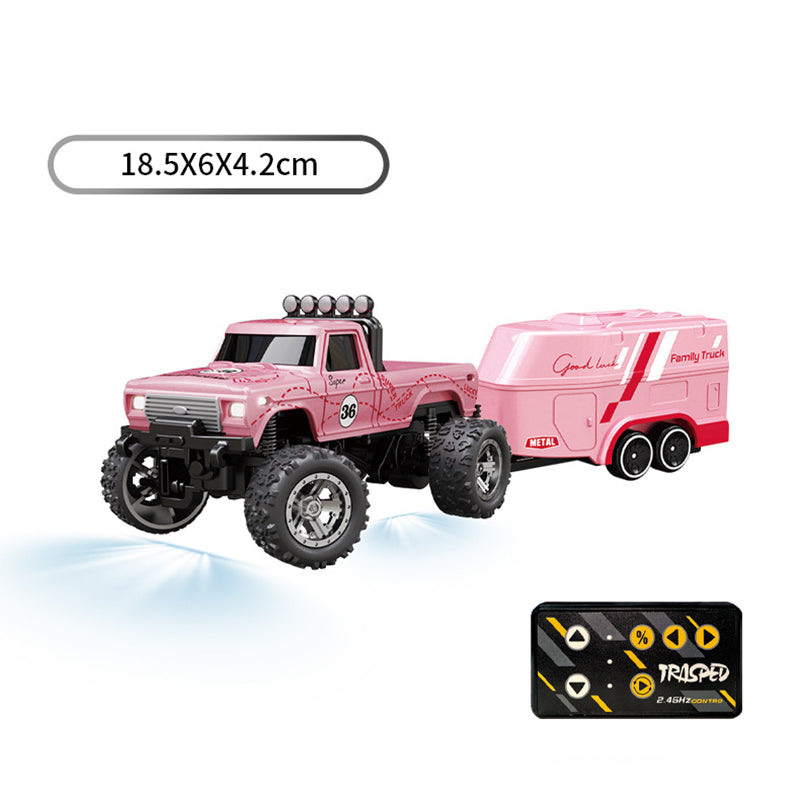 Modèle de Voiture Télécommandée en Alliage avec Éclairage LED