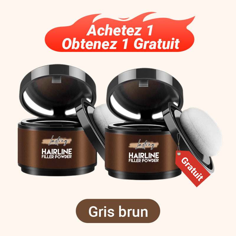 ⏳Réduction limitée de 50%💥Poudre Densifiante Durable pour Ligne de Cheveux（Prix d'origine 9,9 la bouteille）