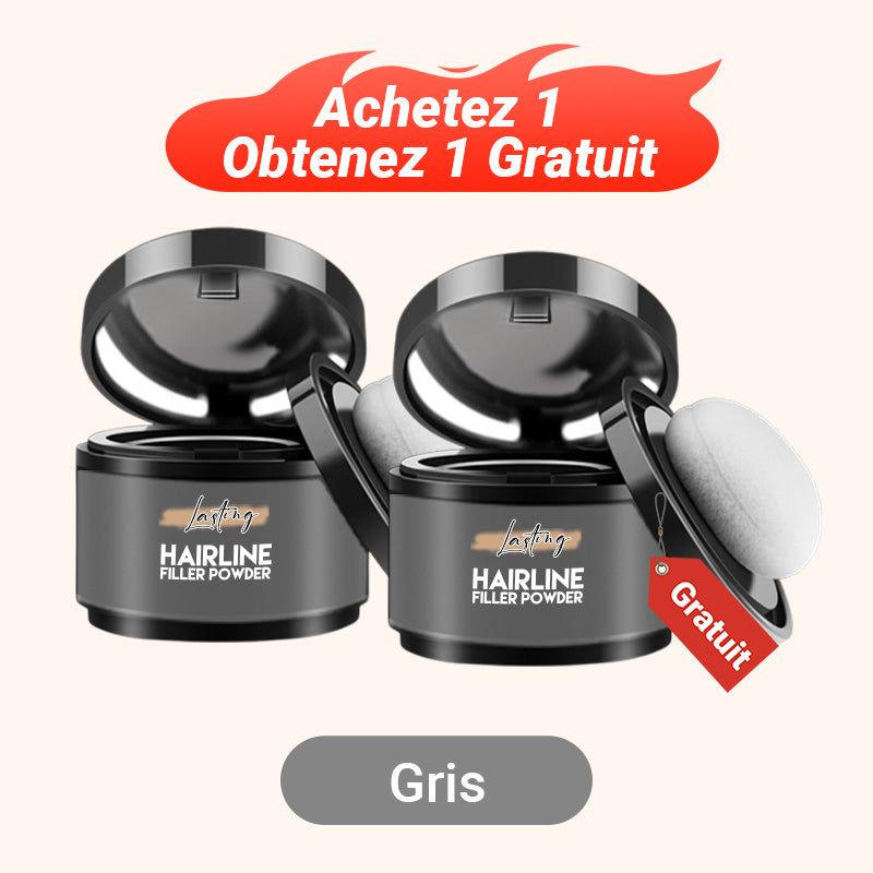 ⏳Réduction limitée de 50%💥Poudre Densifiante Durable pour Ligne de Cheveux（Prix d'origine 9,9 la bouteille）