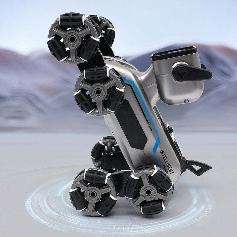 🔥Offre Spéciale✨Robot Chien Acrobatique 8 Roues🐾Détection Gestuelle, 360° Cascades, Lumières LED et Musique🤖