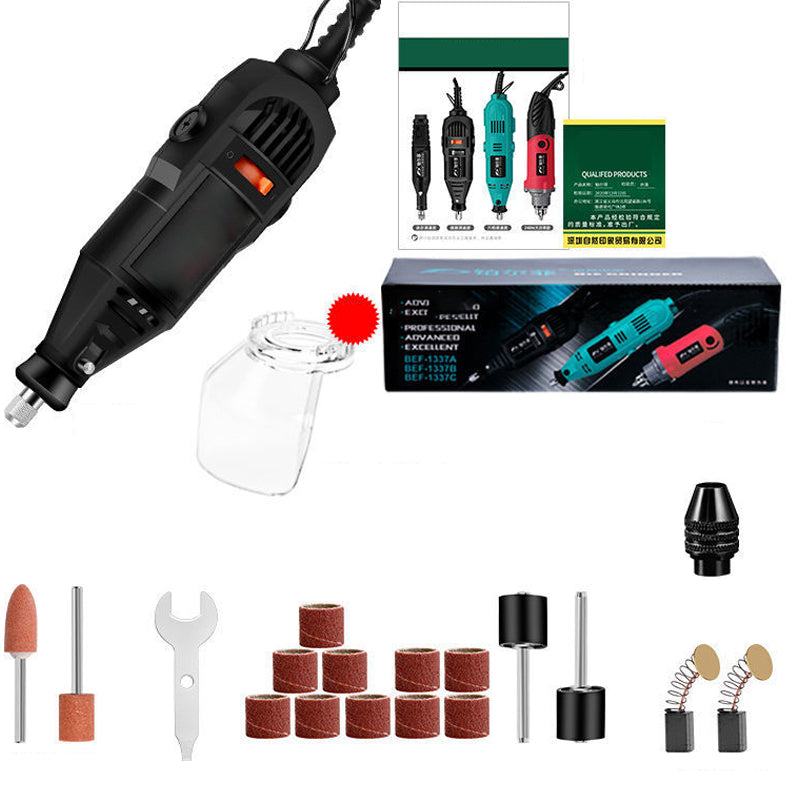 🔧50% DE RÉDUCTION!✨Mini Machine à Graver Portable Multifonctionnelle - 3-en-1 Gravure/Perçage/Polissage avec 3 Embouts pour Métal&Bois&Verre💎⚙️