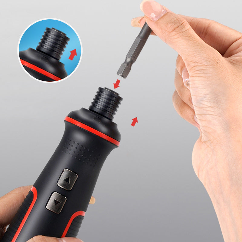 🔥Cadeau pratique - Ensemble de tournevis électriques portables pour la maison💥