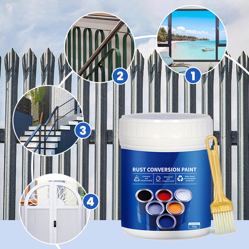 📢VENTE CHAUDE 50% DE RÉDUCTION🔥Peinture industrielle multicolore antirouille pour métal à base d'eau