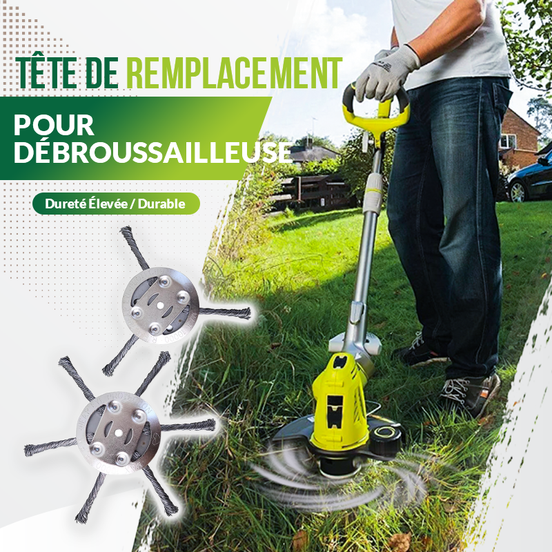 🔥Tête de Remplacement pour Débroussailleuse