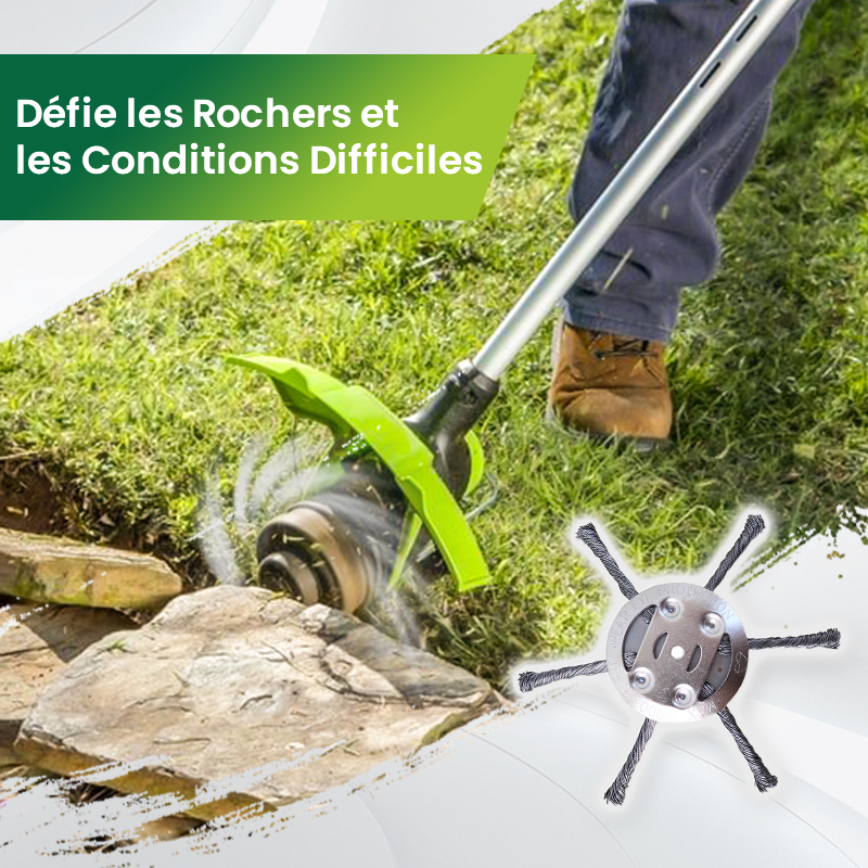 🔥Tête de Remplacement pour Débroussailleuse