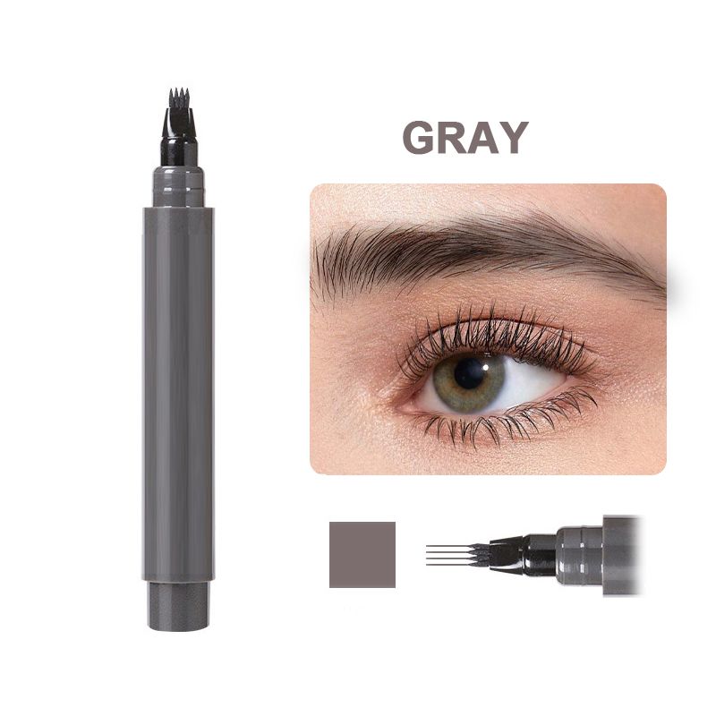 💄Achetez-en 1 obtenez-en 1 gratuitement✨Stylo 4 en 1 Waterproof pour Barbe & Sourcils – Tenue 24h, Sans Bavures & 4 Teintes Naturelles🧔‍♂️👁️