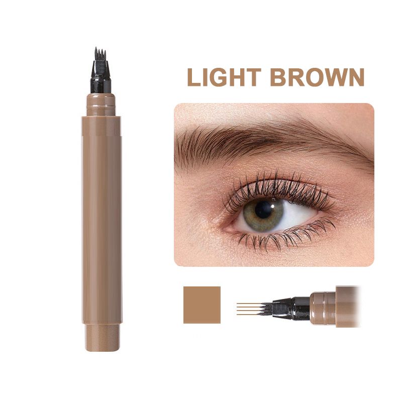 💄Achetez-en 1 obtenez-en 1 gratuitement✨Stylo 4 en 1 Waterproof pour Barbe & Sourcils – Tenue 24h, Sans Bavures & 4 Teintes Naturelles🧔‍♂️👁️