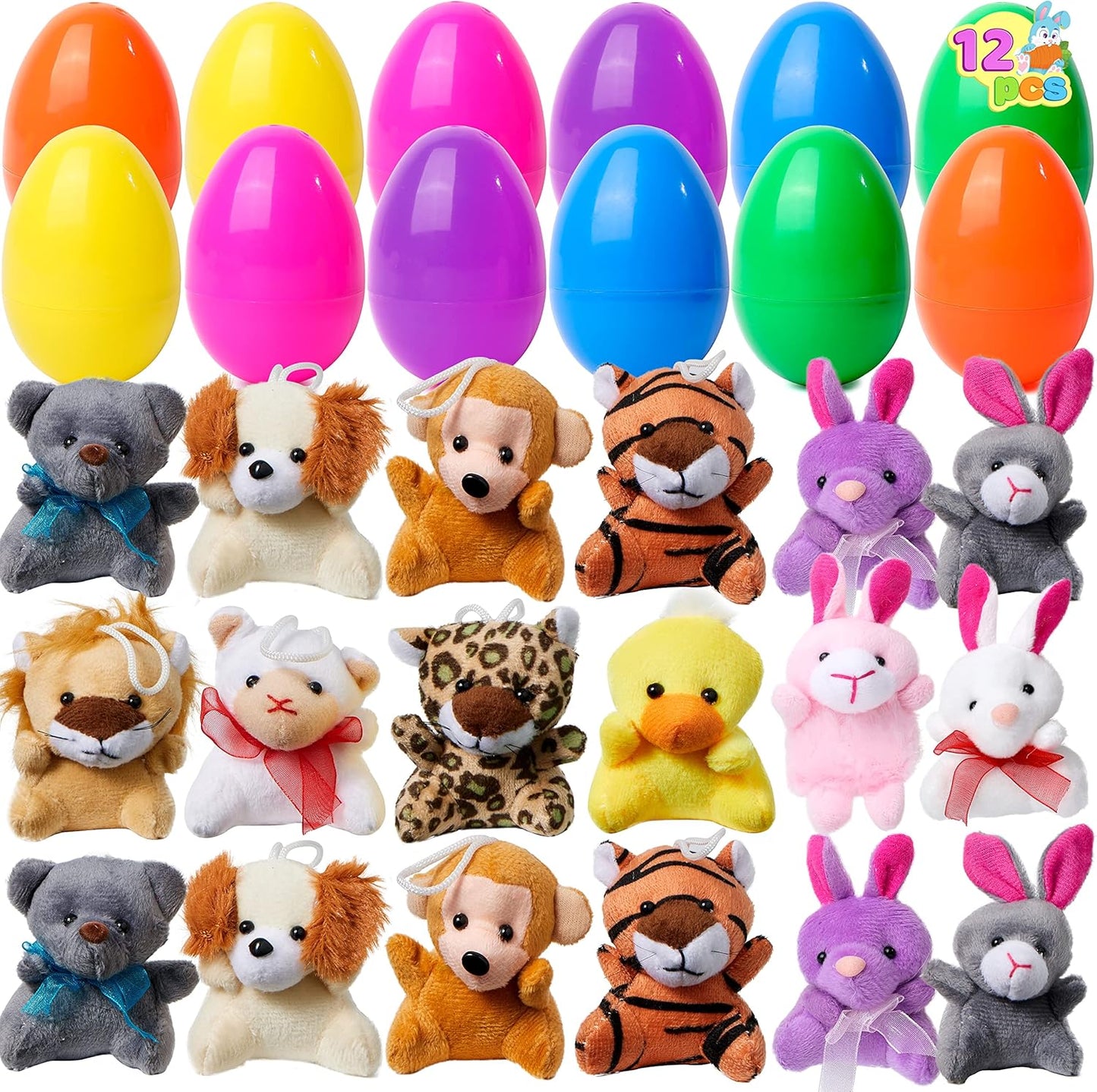 🥚Une Surprise dans Chaque Œuf ! | Collection de Mini Peluches Uniques | Couleurs Vives, Sans Bonbons🐰