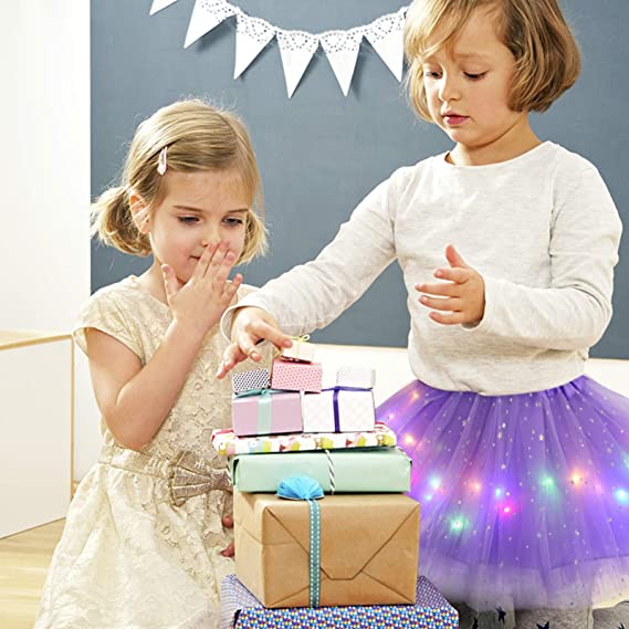 👗 68% DE RÉDUCTION ! ✨ Jupe Tutu LED Magique - Illumination Éclatante avec 8 Modes Lumineux, Parfaite pour Fêtes/Déguisements/Photos 💃🎉