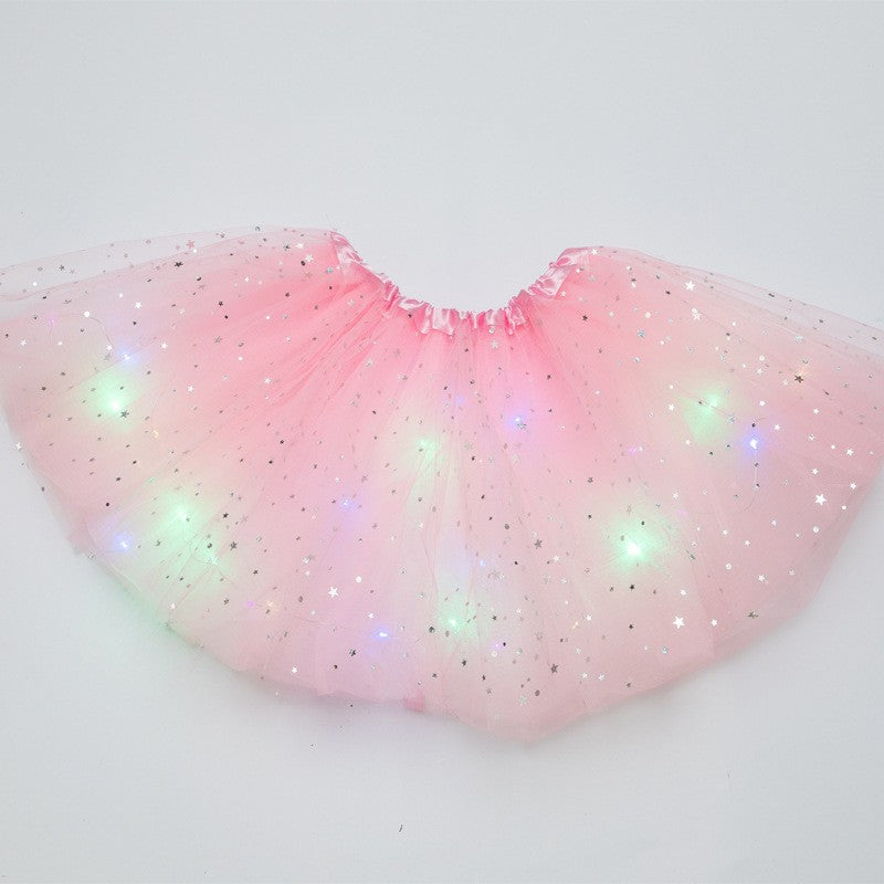 👗 68% DE RÉDUCTION ! ✨ Jupe Tutu LED Magique - Illumination Éclatante avec 8 Modes Lumineux, Parfaite pour Fêtes/Déguisements/Photos 💃🎉