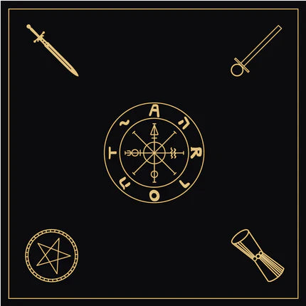 📢50% DE RÉDUCTION✨Jeu de Tarot « Witchy Cauldron » Rose Gold – 80 Cartes Feuille d’Aluminium + Livre Guide Inclus⚡