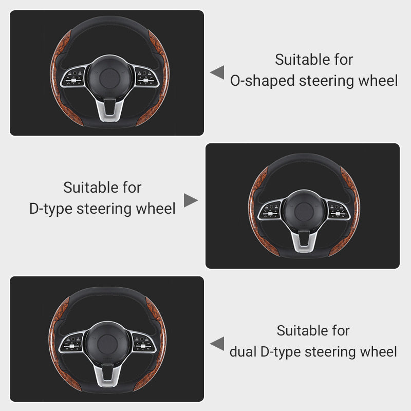 Couvre-volant de voiture antidérapant universel