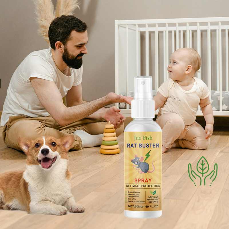 Spray anti-rongeurs à l'huile de menthe poivrée